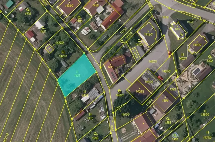 Prodej zahrady, České Velenice, 356 m2