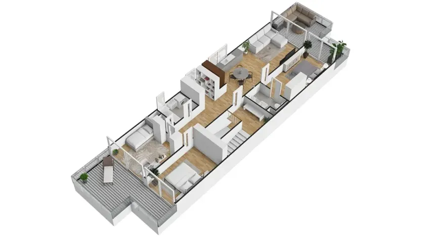 Prodej bytu 4+kk, Čebín, 93 m2