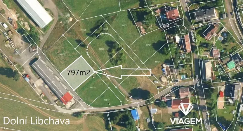 Prodej pozemku pro bydlení, Česká Lípa, 797 m2
