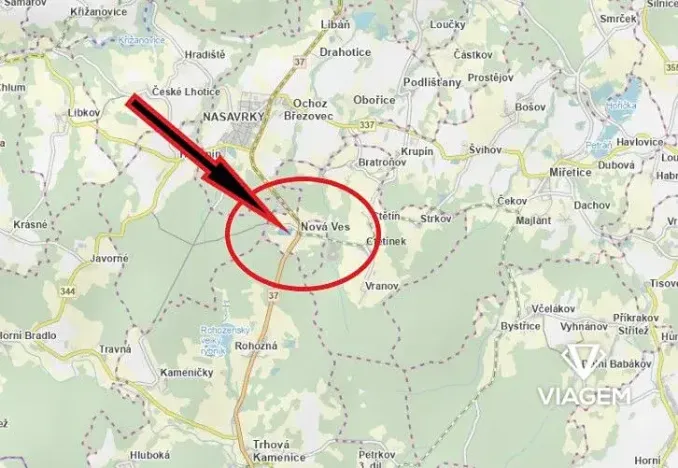 Prodej pole, Nasavrky, 28806 m2