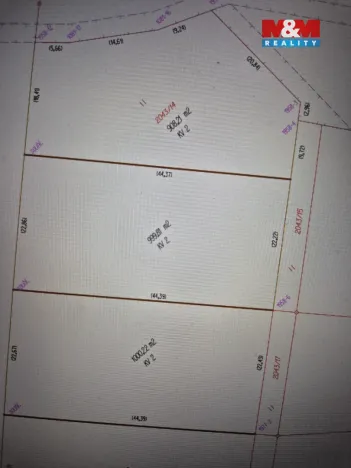 Prodej pozemku pro bydlení, Jaroměřice nad Rokytnou, 908 m2