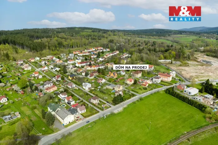 Prodej rodinného domu, Nové Město pod Smrkem, Frýdlantská, 200 m2