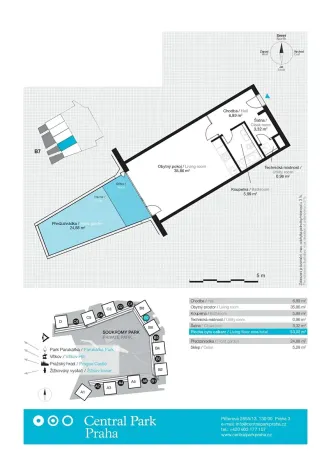 Pronájem bytu 1+kk, Praha - Žižkov, Ke kapslovně, 53 m2