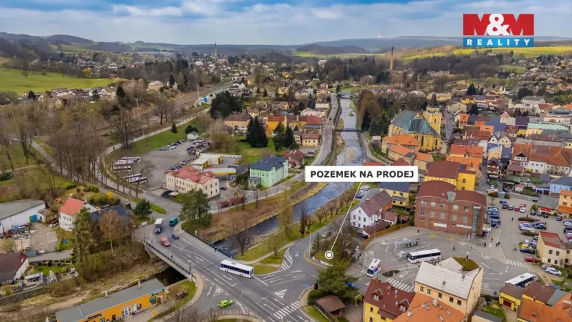 Prodej komerčního pozemku, Frýdlant, Vrchlického, 225 m2