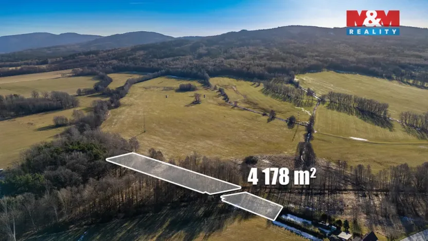 Prodej louky, Dětřichov, 4178 m2
