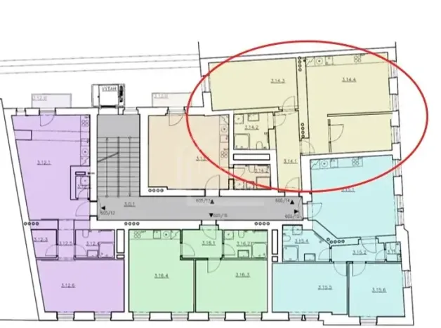 Prodej bytu 3+kk, Praha - Smíchov, Kmochova, 69 m2