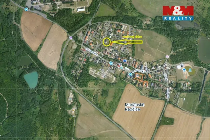 Prodej rodinného domu, Mariánské Radčice, Luční, 165 m2