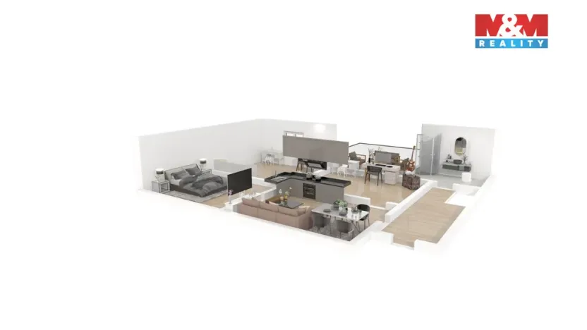 Prodej rodinného domu, Kladruby, Kostelní, 110 m2