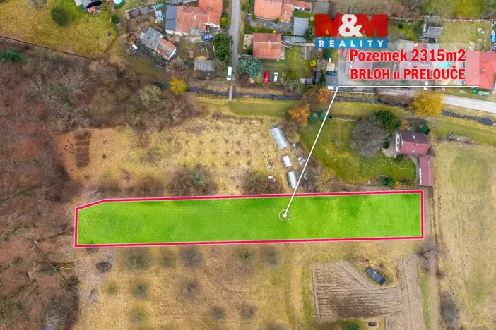 Prodej pozemku pro bydlení, Brloh, 2315 m2