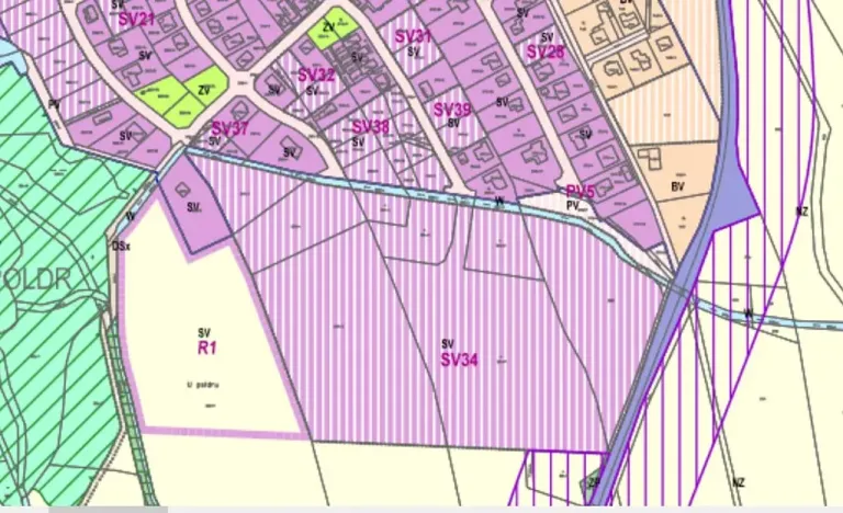 Prodej pozemku pro bydlení, Nový Malín, 1080 m2
