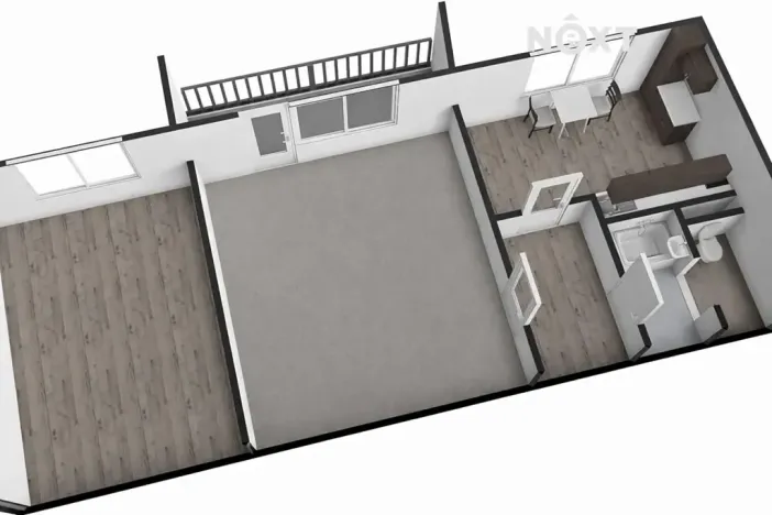 Prodej bytu 2+1, Rožnov pod Radhoštěm, Vítězná, 43 m2