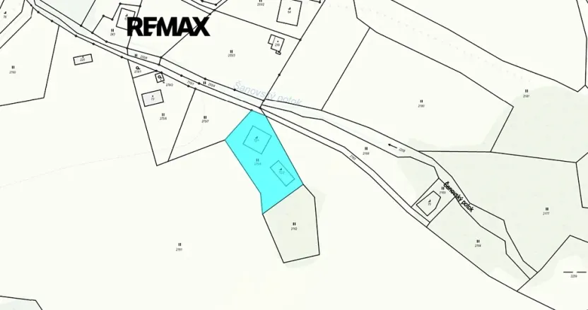 Prodej pozemku pro bydlení, Červená Voda, 1745 m2