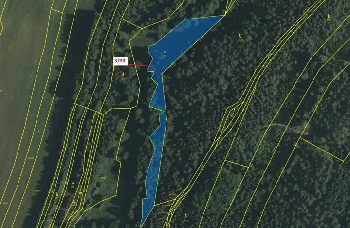 Dražba louky, Strmilov, 4435 m2