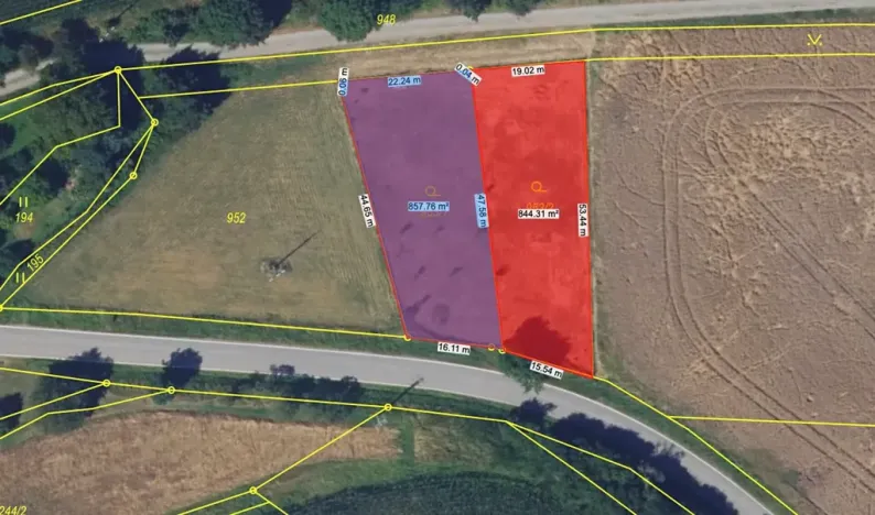 Prodej pozemku pro bydlení, Letovice, 853 m2