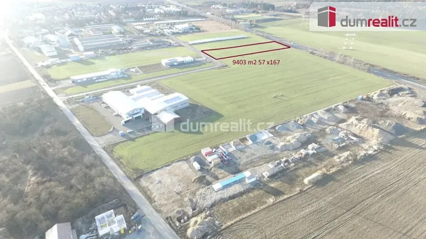 Prodej komerčního pozemku, Nové Strašecí, Jiřího Šotky, 9403 m2