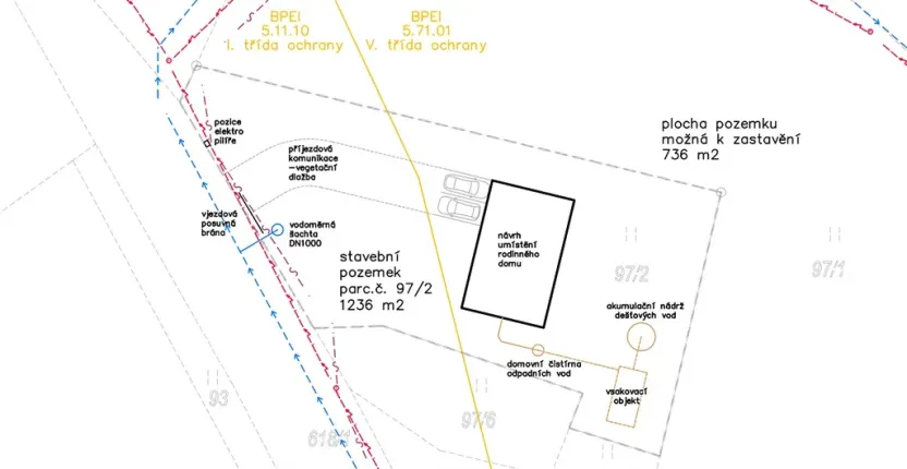 Prodej pozemku pro bydlení, Nový Bor, 1223 m2