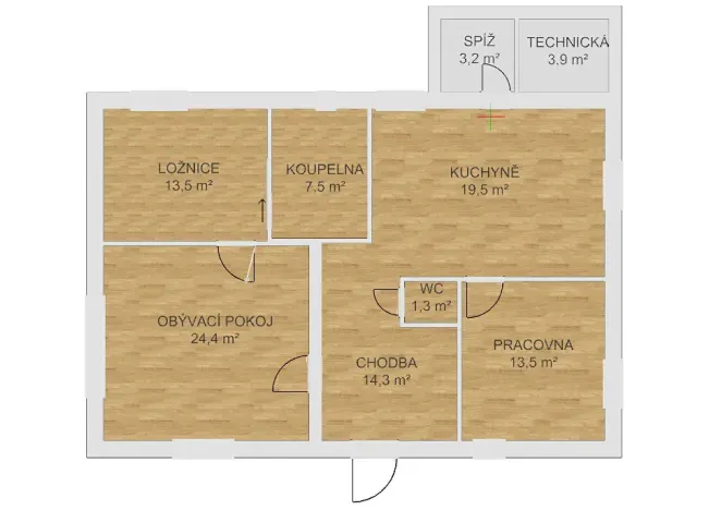 Prodej rodinného domu, Nítkovice, 97 m2