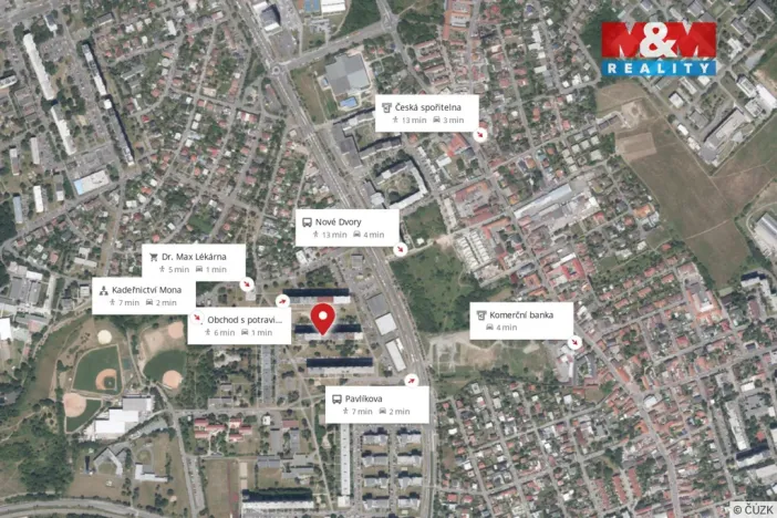 Prodej bytu 1+1, Praha - Kamýk, Machuldova, 46 m2