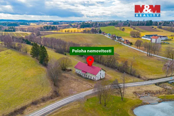 Prodej zemědělské usedlosti, Bořetín, 1072 m2