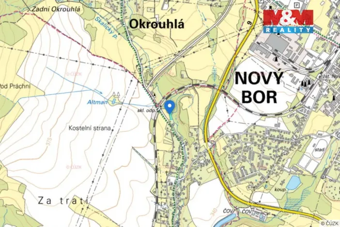 Prodej rybníku, Skalice u České Lípy, 3255 m2