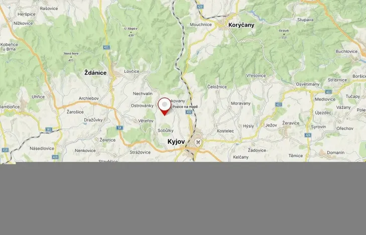 Prodej pole, Ostrovánky, 1633 m2