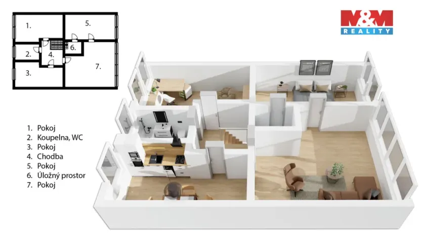 Prodej rodinného domu, Křišťanovice, 140 m2