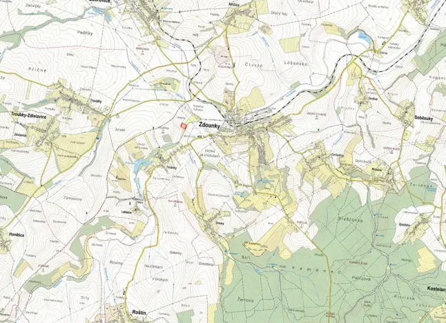 Prodej pole, Zdounky, 7967 m2