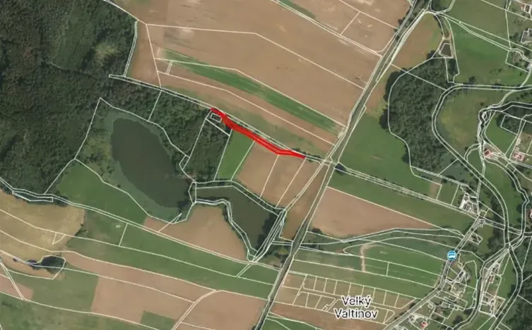 Prodej pole, Velký Valtinov, 2254 m2