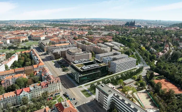 Pronájem kanceláře, Praha - Dejvice, Generála Píky, 620 m2