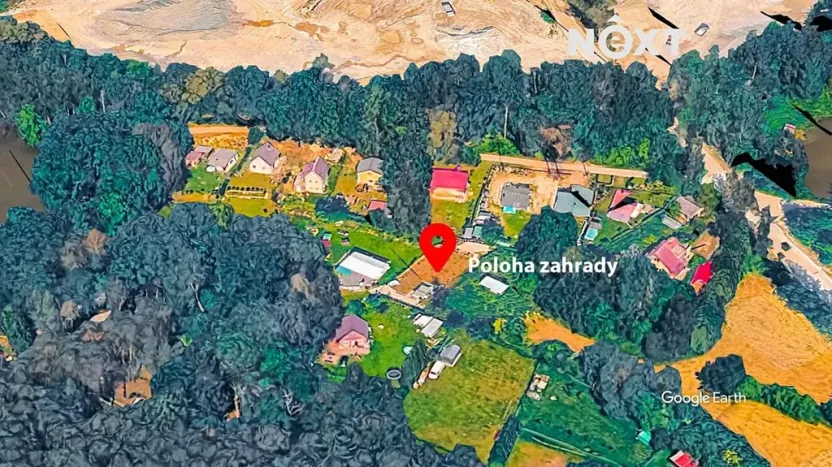 Prodej zahrady, Ševětín, 398 m2