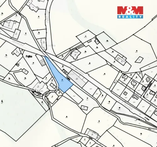 Prodej pozemku pro bydlení, Mníšek - Fojtka, 1257 m2