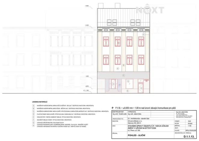 Prodej činžovního domu, Přerov, Komenského, 1528 m2