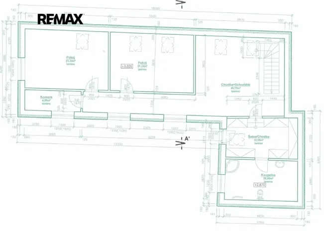 Prodej rodinného domu, Lužná, Havlíčkova, 215 m2