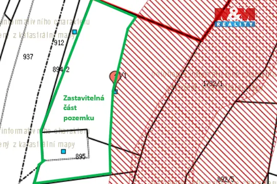 Prodej pozemku pro bydlení, Zákupy, 873 m2
