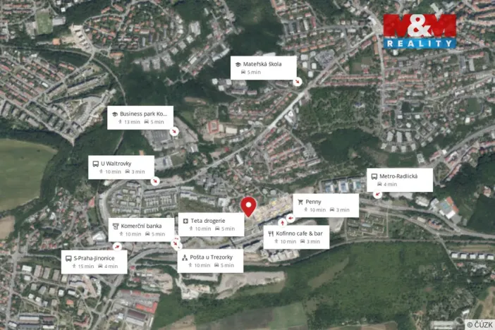 Prodej garáže, Praha, Na Farkáně II, 19 m2