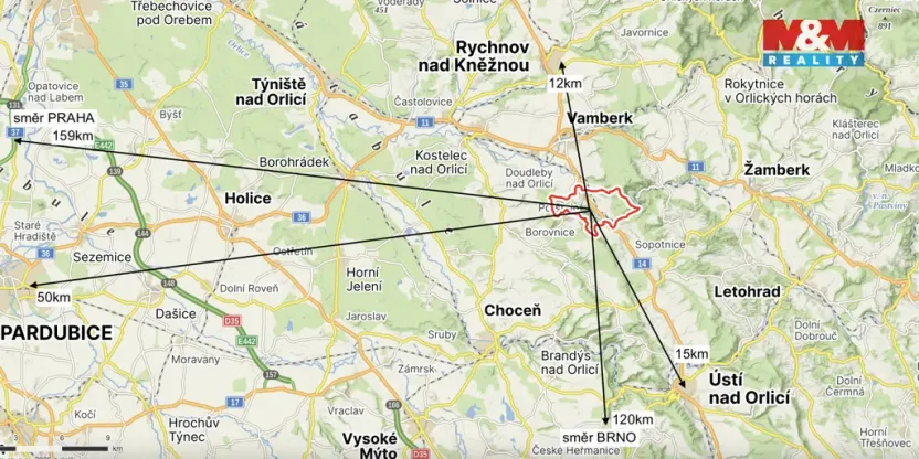 Prodej rodinného domu, Potštejn, Lázeňská, 120 m2