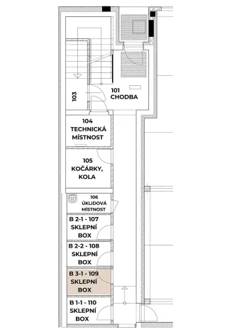 Prodej bytu 4+kk, Brno, Chleborádova, 104 m2
