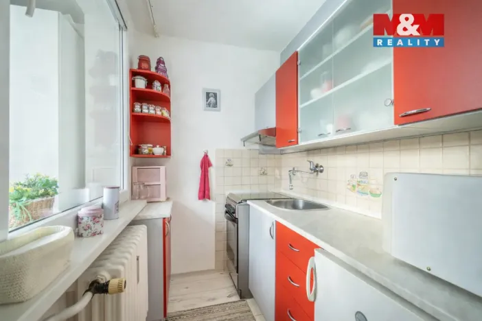 Pronájem bytu 1+kk, Kladno - Kročehlavy, Vodárenská, 33 m2