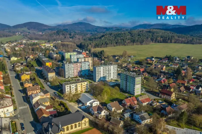 Prodej bytu 2+kk, Cvikov - Cvikov II, Sídliště, 43 m2