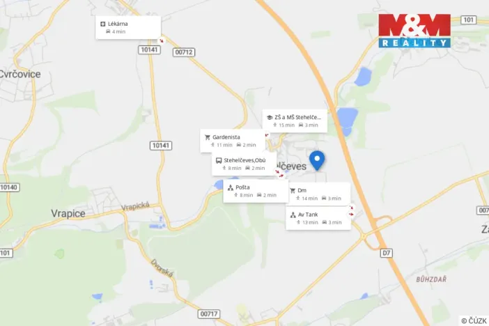 Prodej rodinného domu, Stehelčeves, V. Poláka, 128 m2