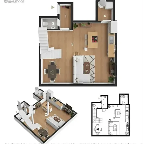 Prodej bytu 3+kk, Praha - Vršovice, Ruská, 84 m2