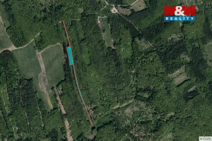 Prodej lesa, Luhačovice, 13296 m2