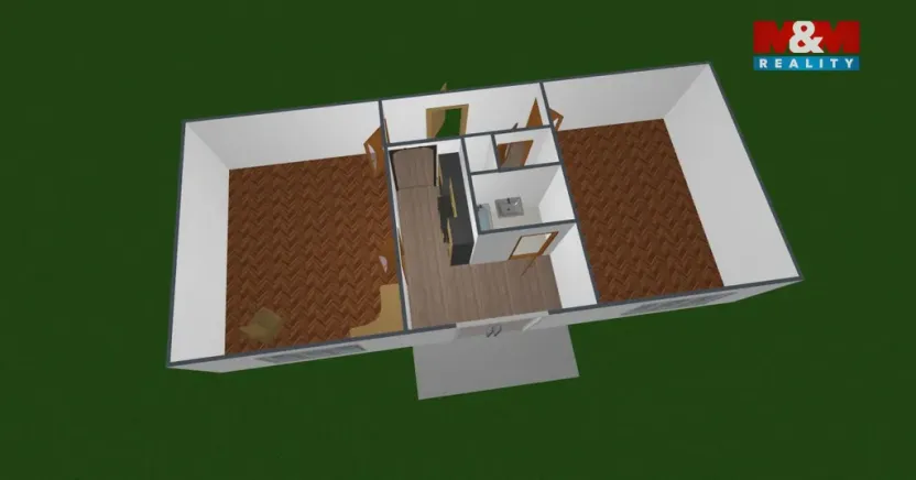 Pronájem bytu 2+1, Vacov - Vlkonice, 63 m2