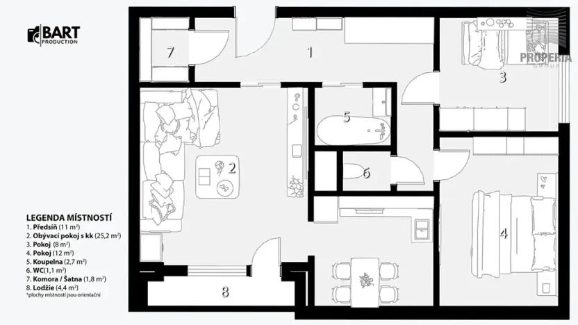 Prodej bytu 3+1, Havířov, Marie Pujmanové, 65 m2