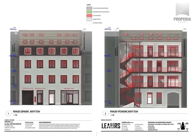 Prodej činžovního domu, Brno, Štefánikova, 300 m2