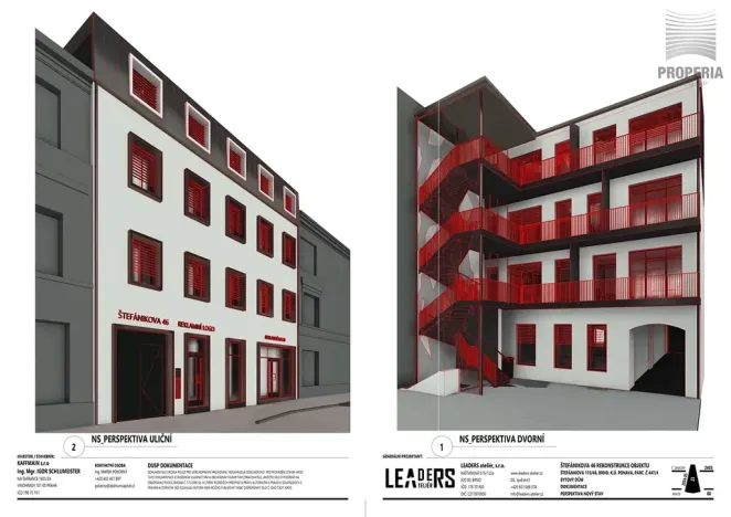 Prodej činžovního domu, Brno, Štefánikova, 300 m2