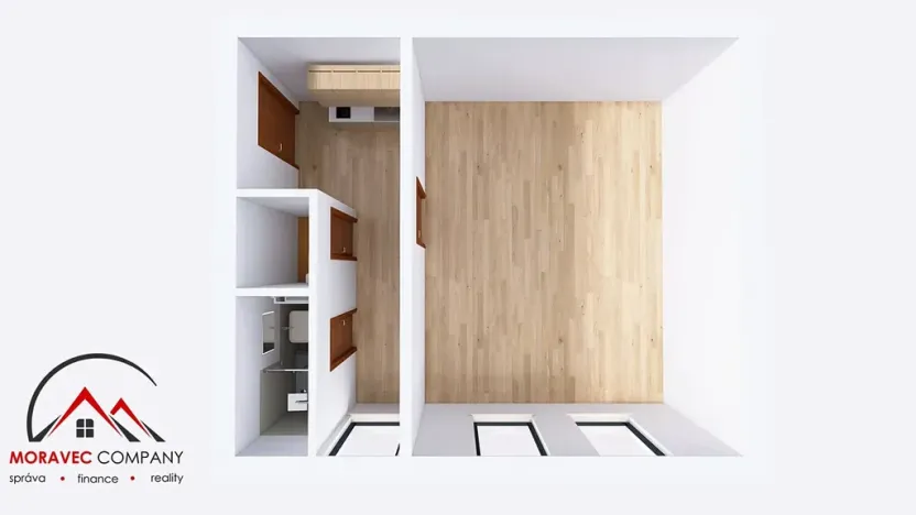 Pronájem bytu 1+1, Ostrava, Mariánskohorská, 31 m2