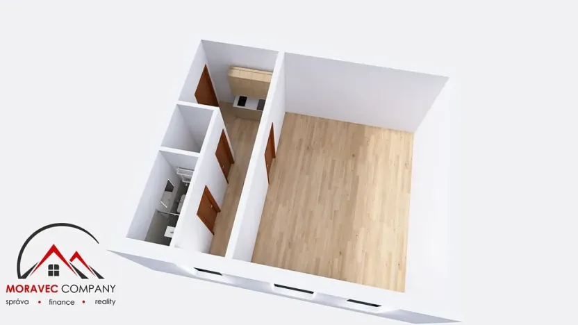 Pronájem bytu 1+1, Ostrava, Mariánskohorská, 31 m2