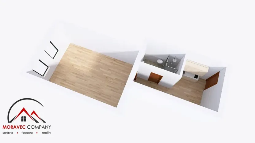 Pronájem bytu 1+1, Ostrava, Mariánskohorská, 37 m2