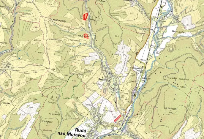 Prodej pole, Ruda nad Moravou, 31498 m2